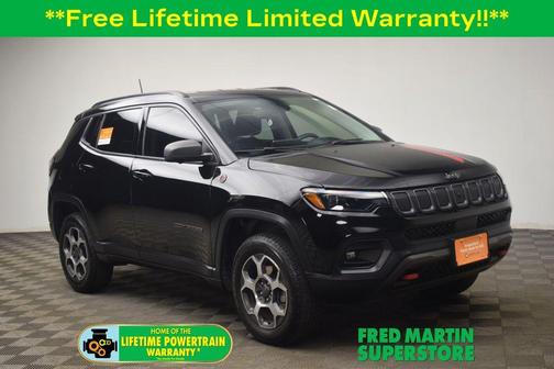 Diamond Black 2022 Jeep Compass Trailhawk