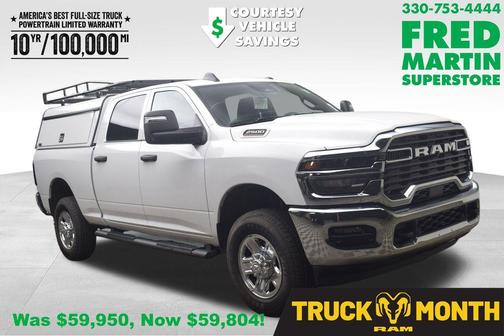 Bright White Clearcoat 2026 RAM 2500 Tradesman