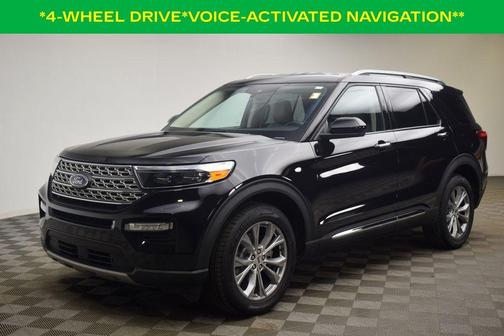 Black Metallic 2023 Ford Explorer Limited