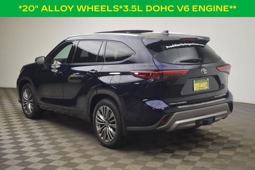 Blueprint 2022 Toyota Highlander Platinum