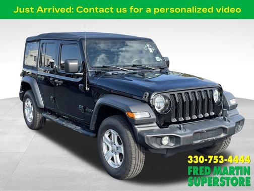 Black Clearcoat 2023 Jeep Wrangler Sport