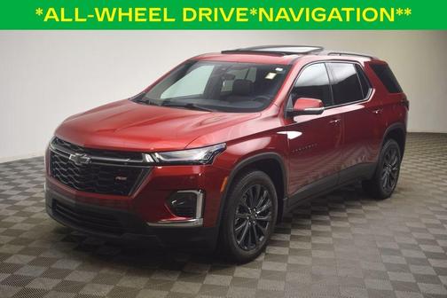 Radiant Red 2023 Chevrolet Traverse RS