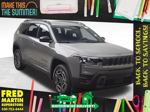 Sting Gray Clearcoat 2026 Jeep Cherokee LAREDO/LIMITED