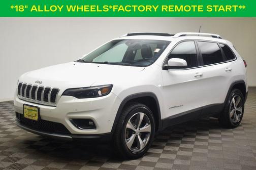 Bright White Clearcoat 2021 Jeep Cherokee Limited