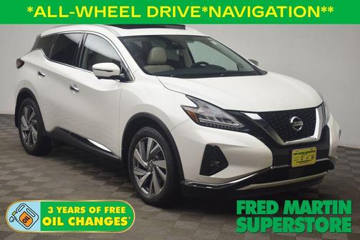 White 2020 Nissan Murano SL
