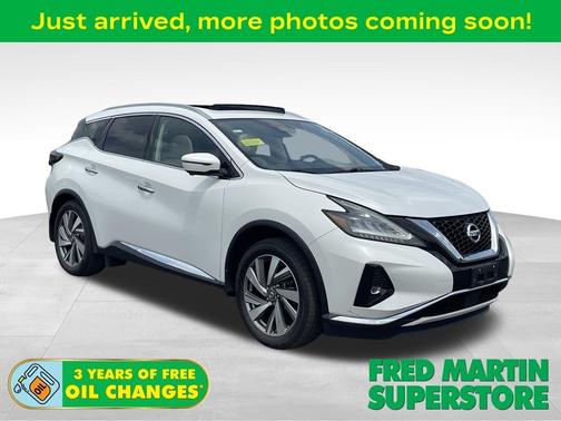 White 2020 Nissan Murano SL