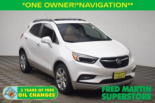White Frost Tri-Coat 2017 Buick Encore Premium
