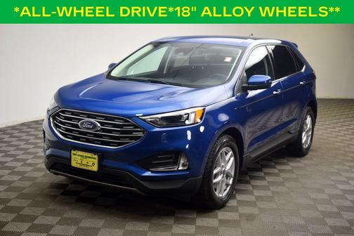 Blue Metallic 2022 Ford Edge SEL