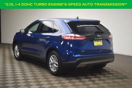 Blue Metallic 2022 Ford Edge SEL