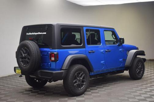 Hydro Blue Pearl 2027 Jeep Wrangler Sport
