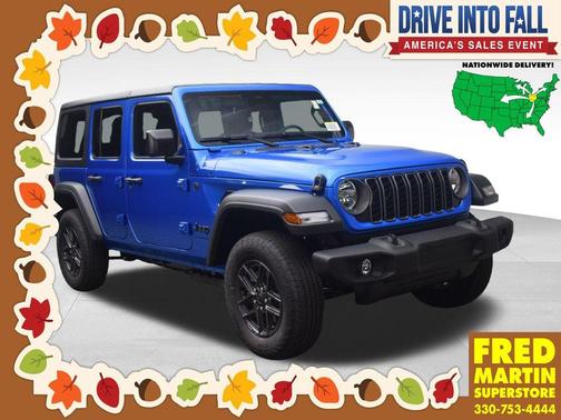 Hydro Blue Pearl 2027 Jeep Wrangler Sport