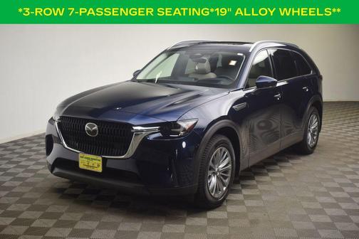 Deep Crystal Blue Mica 2024 Mazda CX-90 Preferred Plus