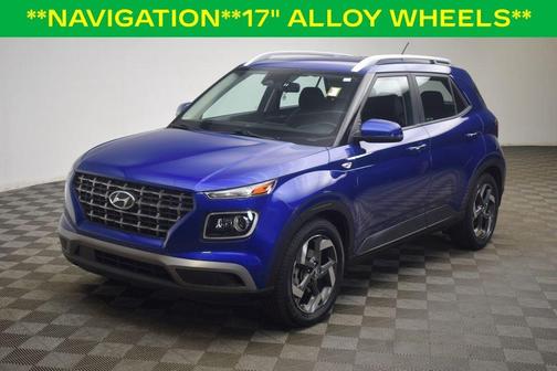 Intense Blue 2023 Hyundai VENUE Limited