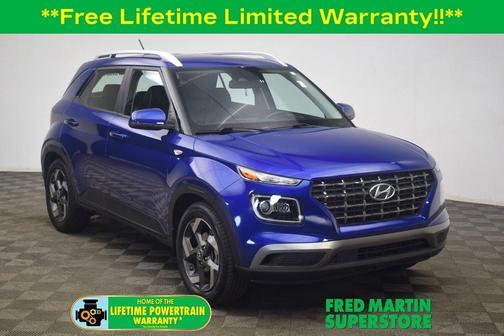 Intense Blue 2023 Hyundai VENUE Limited