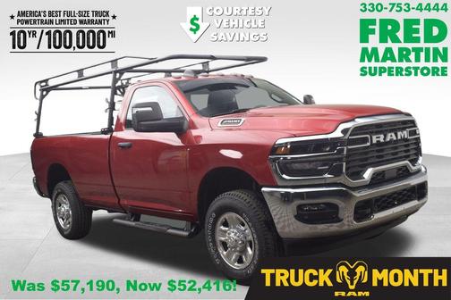 Molten Red Pearlcoat 2026 RAM 2500 Tradesman