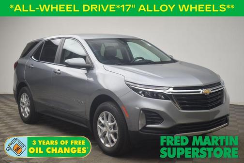 Sterling Gray Metallic 2023 Chevrolet Equinox 1LT