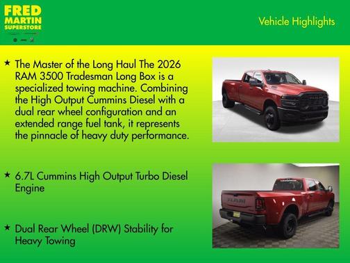 2026 RAM 3500 Tradesman