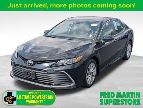 Midnight Black Metallic 2023 Toyota Camry LE