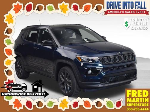Fathom Blue Pearlcoat 2026 Jeep Compass Limited