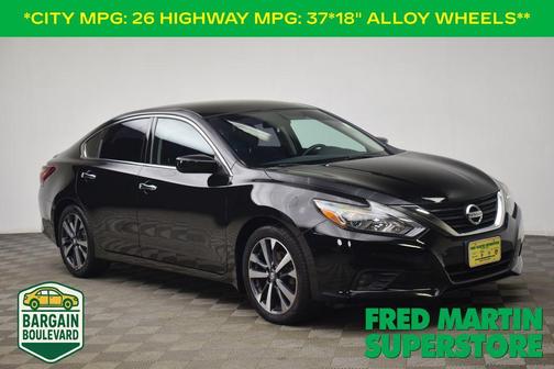 Black 2017 Nissan Altima 2.5 SR