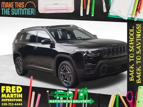 Diamond Black 2026 Jeep Cherokee LAREDO/LIMITED