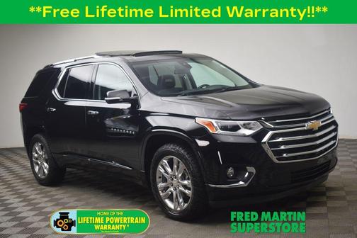 Mosaic Black Metallic 2021 Chevrolet Traverse High Country