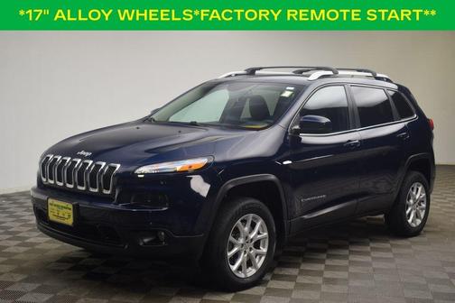 True Blue Pearlcoat 2014 Jeep Cherokee Latitude