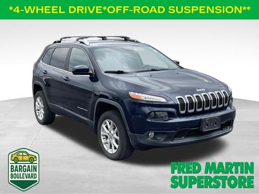True Blue Pearlcoat 2014 Jeep Cherokee Latitude