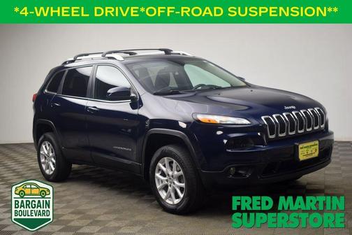 True Blue Pearlcoat 2014 Jeep Cherokee Latitude