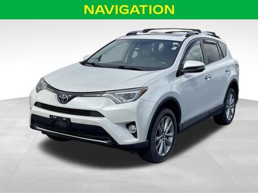 Super White 2017 Toyota RAV4 Limited