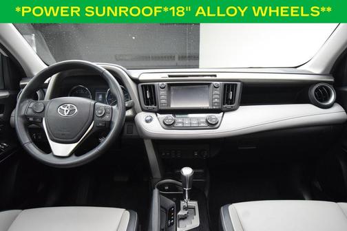 Super White 2017 Toyota RAV4 Limited