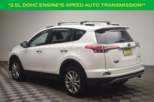 Super White 2017 Toyota RAV4 Limited