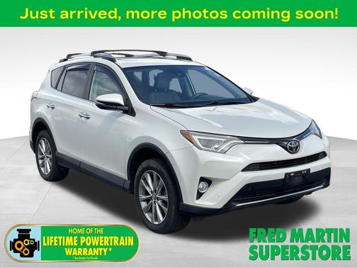 Super White 2017 Toyota RAV4 Limited