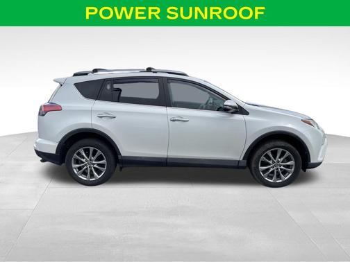Super White 2017 Toyota RAV4 Limited