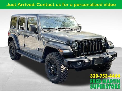 Sting Gray Clearcoat 2021 Jeep Wrangler Unlimited Sport