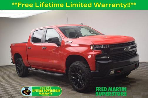 Red 2022 Chevrolet Silverado 1500 Limited LT Trail Boss