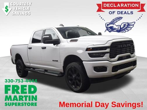 Bright White Clearcoat 2026 RAM 2500 Big Horn