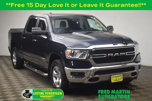 Maximum Steel Metallic 2019 RAM 1500 Big Horn