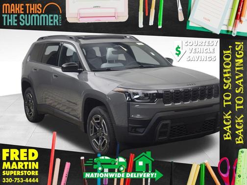 Sting Gray Clearcoat 2026 Jeep Cherokee LAREDO/LIMITED