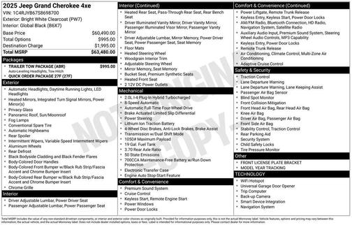 2025 Jeep Grand Cherokee 4xe Base