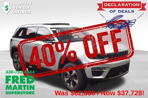 Silver Zynith 2025 Jeep Grand Cherokee 4xe Base