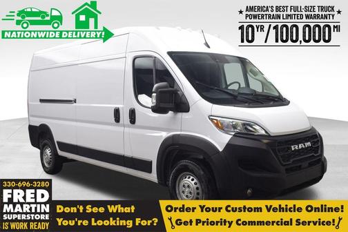 Bright White Clearcoat 2026 RAM ProMaster 2500 High Roof