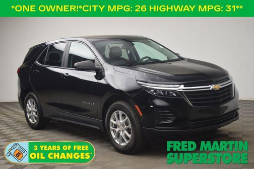 Mosaic Black Metallic 2024 Chevrolet Equinox LS