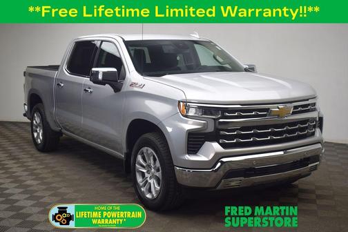 Silver Ice Metallic 2022 Chevrolet Silverado 1500 LTZ