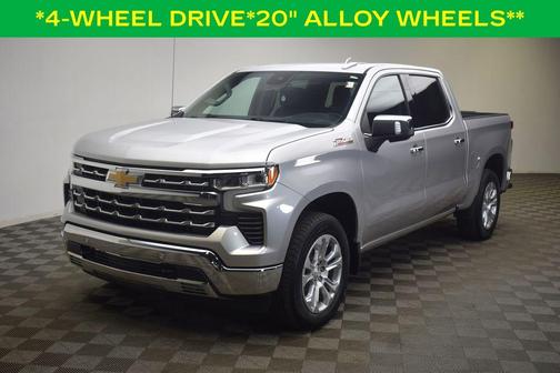 Silver Ice Metallic 2022 Chevrolet Silverado 1500 LTZ