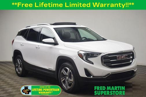 Summit White 2020 GMC Terrain SLT