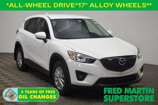 Crystal White Pearl Mica 2014 Mazda CX-5 Touring
