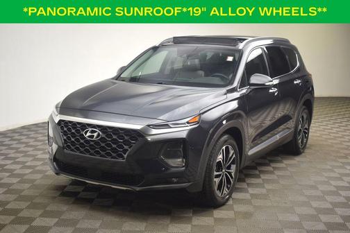 Portofino Gray 2020 Hyundai SANTA FE 2.0T SEL