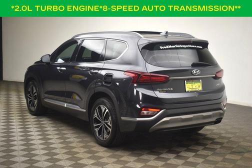 Portofino Gray 2020 Hyundai SANTA FE 2.0T SEL