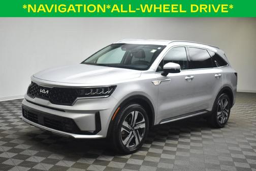 Silky Silver 2023 Kia Sorento Hybrid EX
